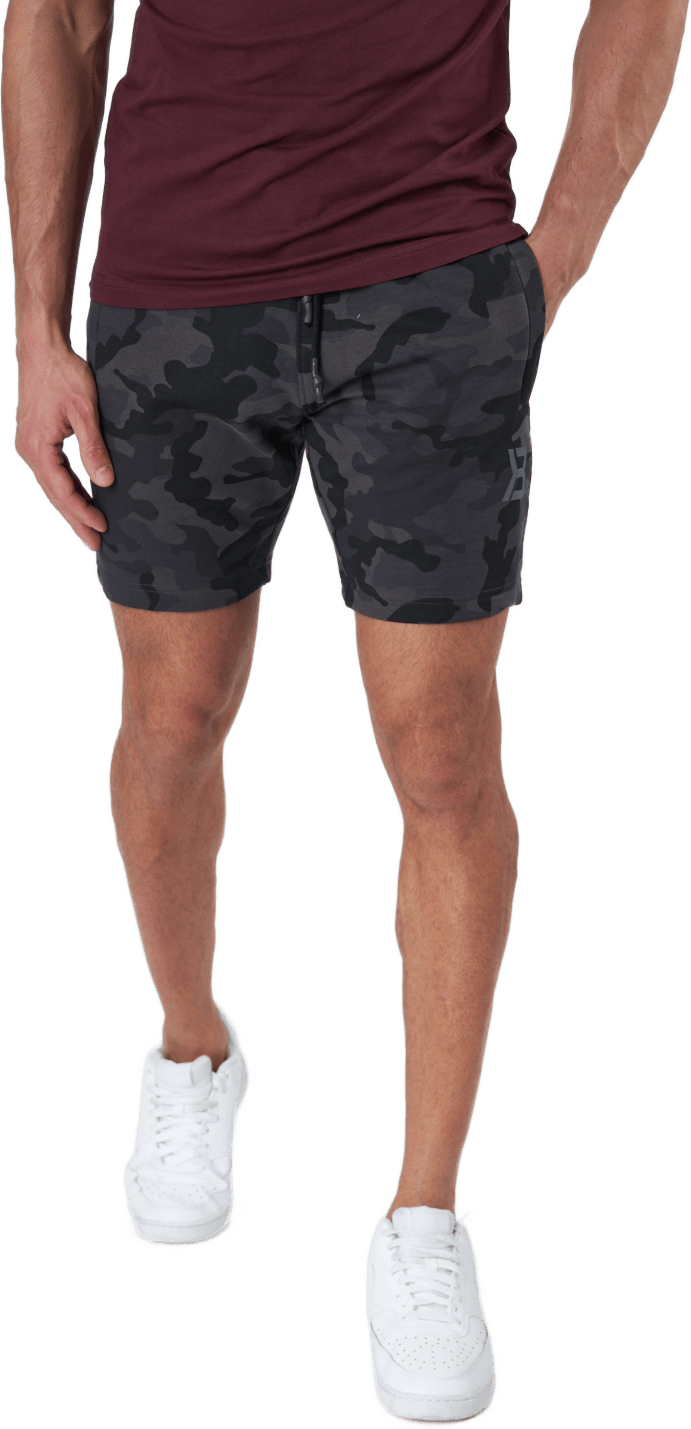 Tapered Sweatshorts Dark Camo - Bild 2