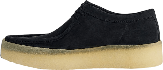 Clarks Originals Wallabee Cup Nubuck, Male, Chaussures, Chaussures basses, slip-on, Noir, EU 43