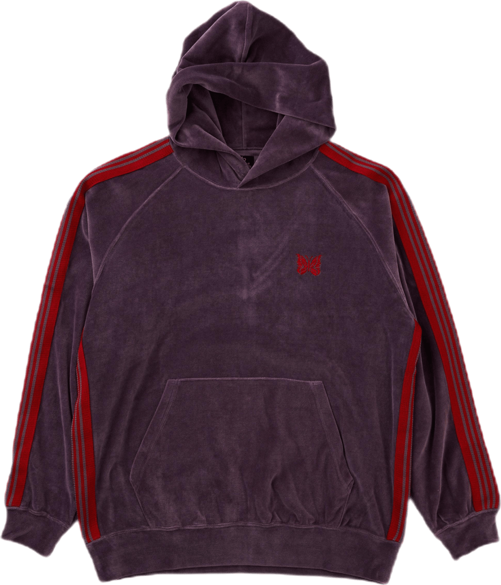 Track Hoody – C/pe Velour Purple
