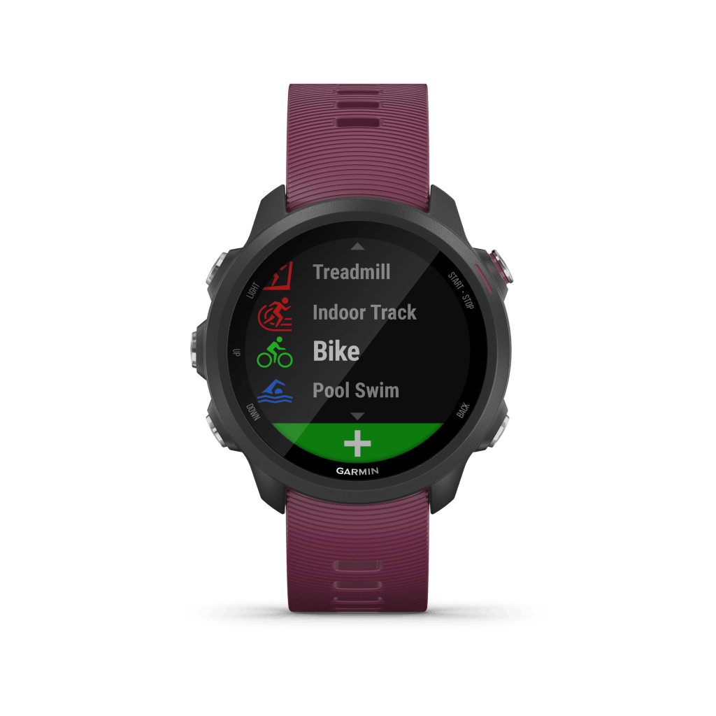 Forerunner 245 Black/berry, Unisex, Utrustning, Elektronik, Träning, Svart, ONESIZE