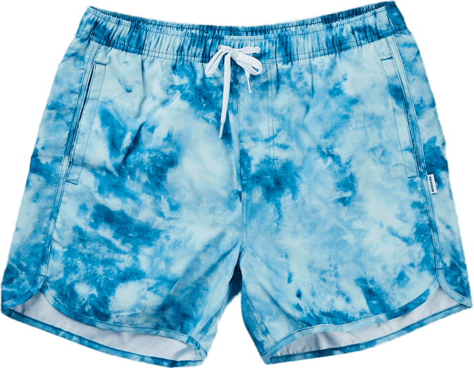 Swim Shorts Sandhamn Tie Dye B Blue