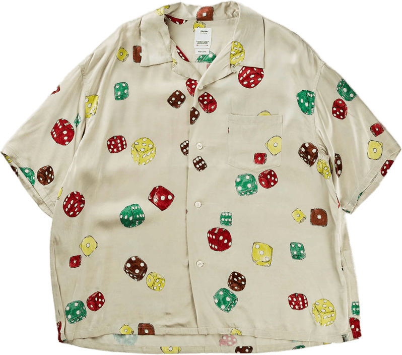 Wallis Shirt S/s Dice White