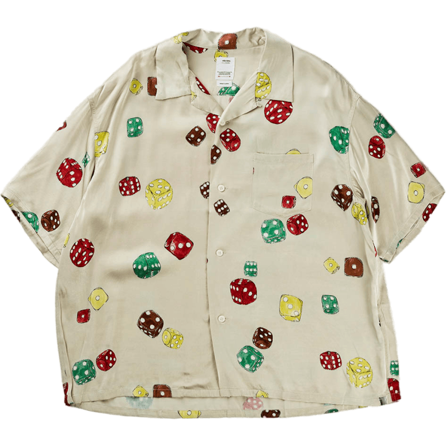Wallis Shirt S/s Dice White