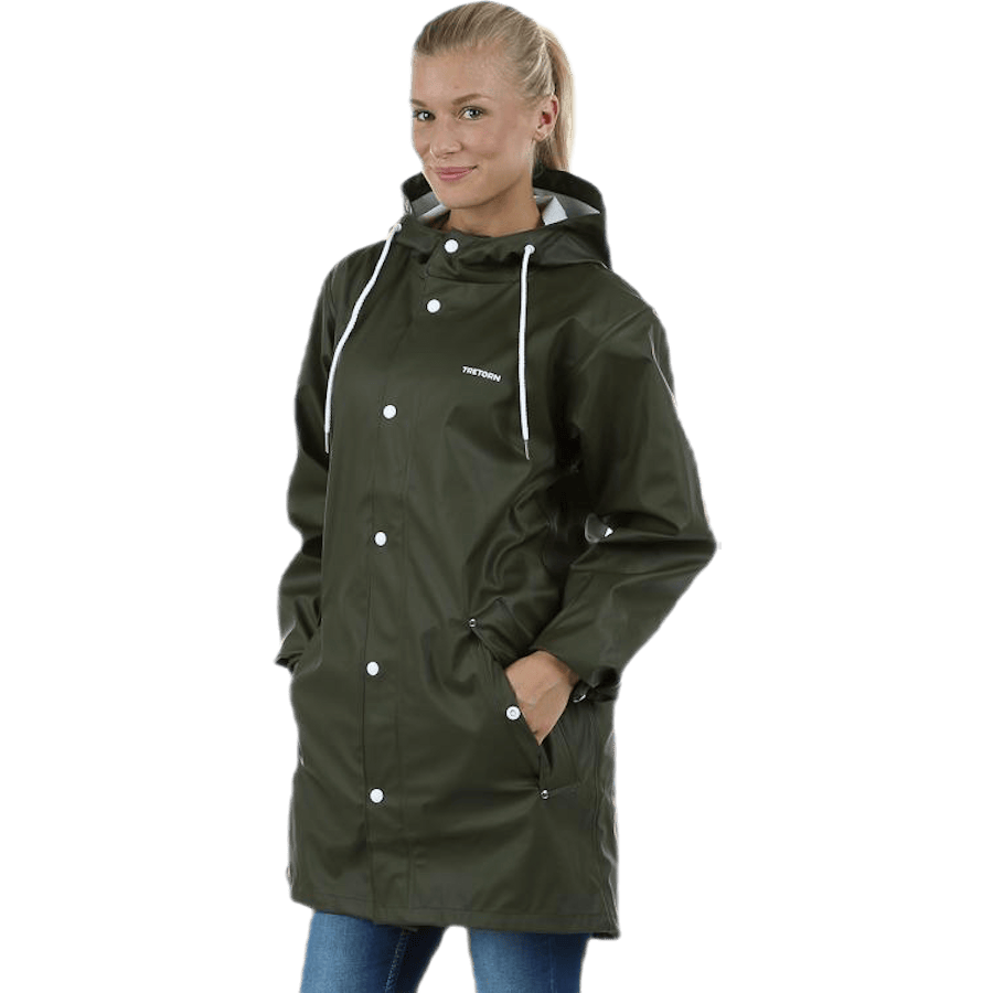 Wings Rain Jacket Green - Bild 3