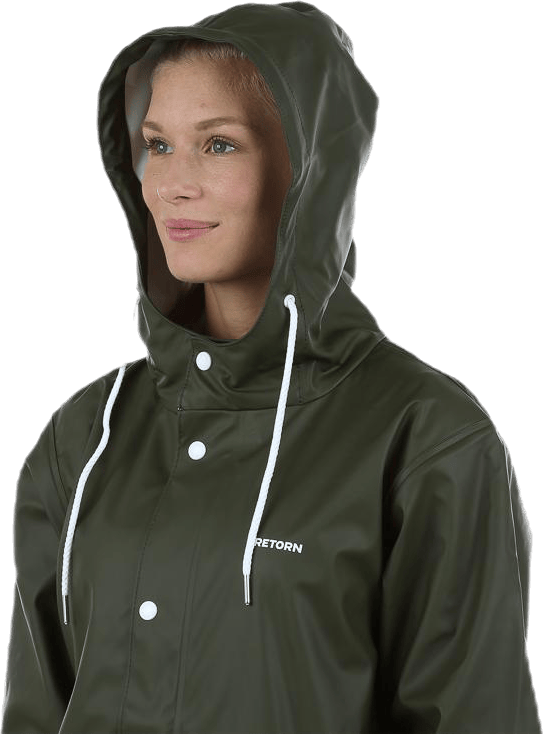 Wings Rain Jacket Green - Bild 4