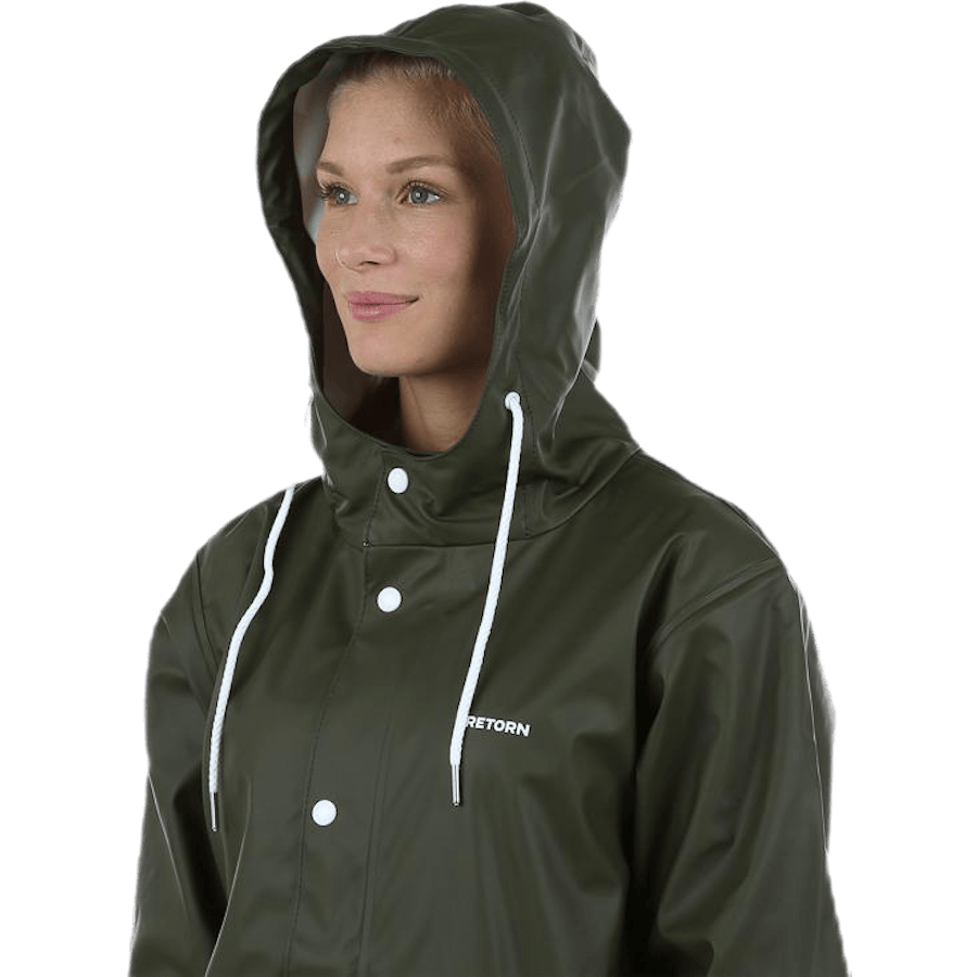 Wings Rain Jacket Green - Bild 4