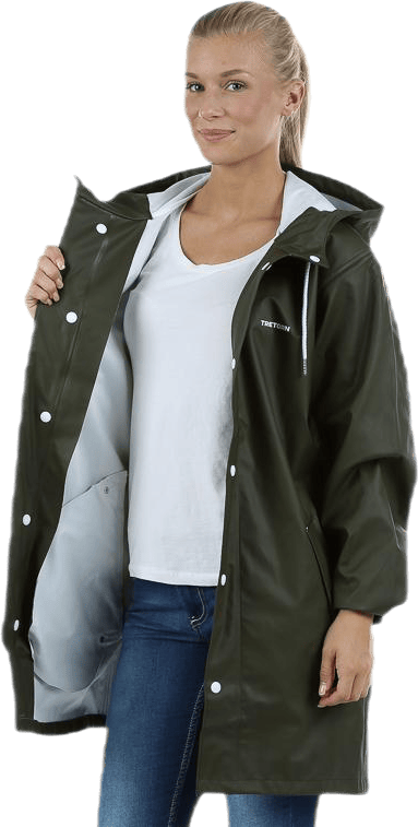 Wings Rain Jacket Green - Bild 5