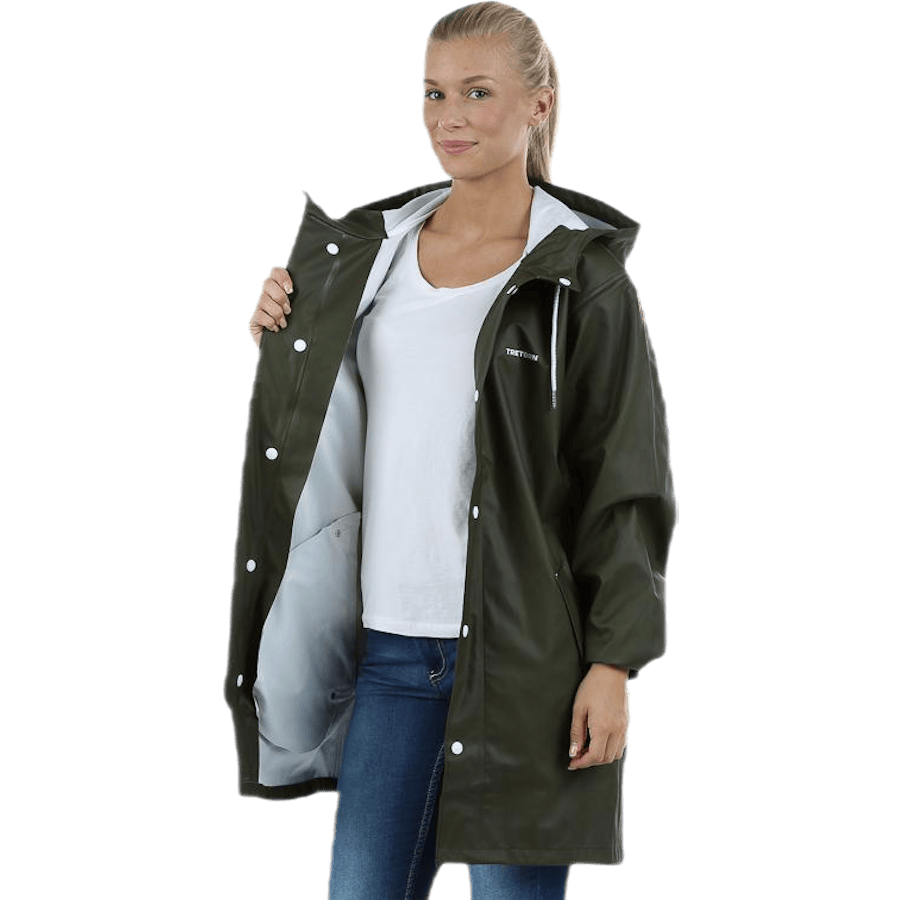 Wings Rain Jacket Green - Bild 5