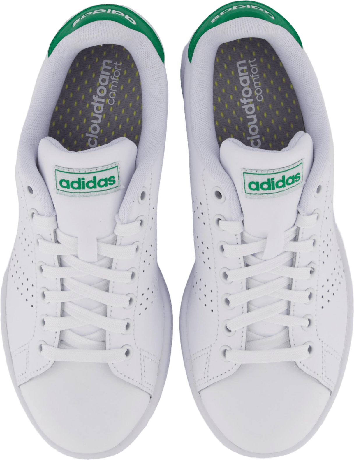 Advantage Shoes Cloud White / Cloud White / Green - Bild 6
