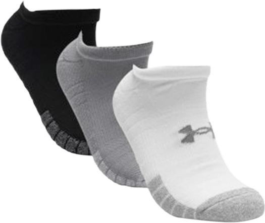 Heatgear No Show Grey, Unisex, Kläder, Strumpor, Träning, Grå, L