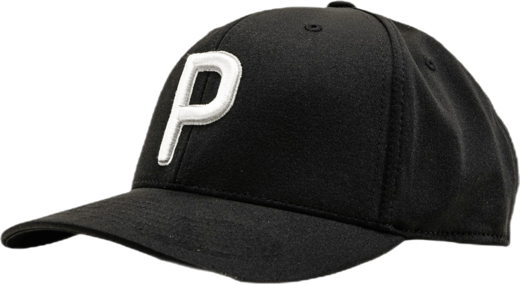 P 110 Cap Black, Male, Apparels, Hats & Caps, Golf, Black, ONESIZE