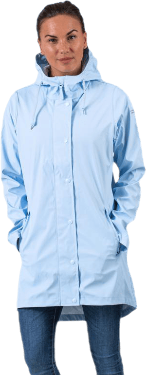 Petra Rain Jacket Blue, Female, Apparels, jackets, Blue, 36