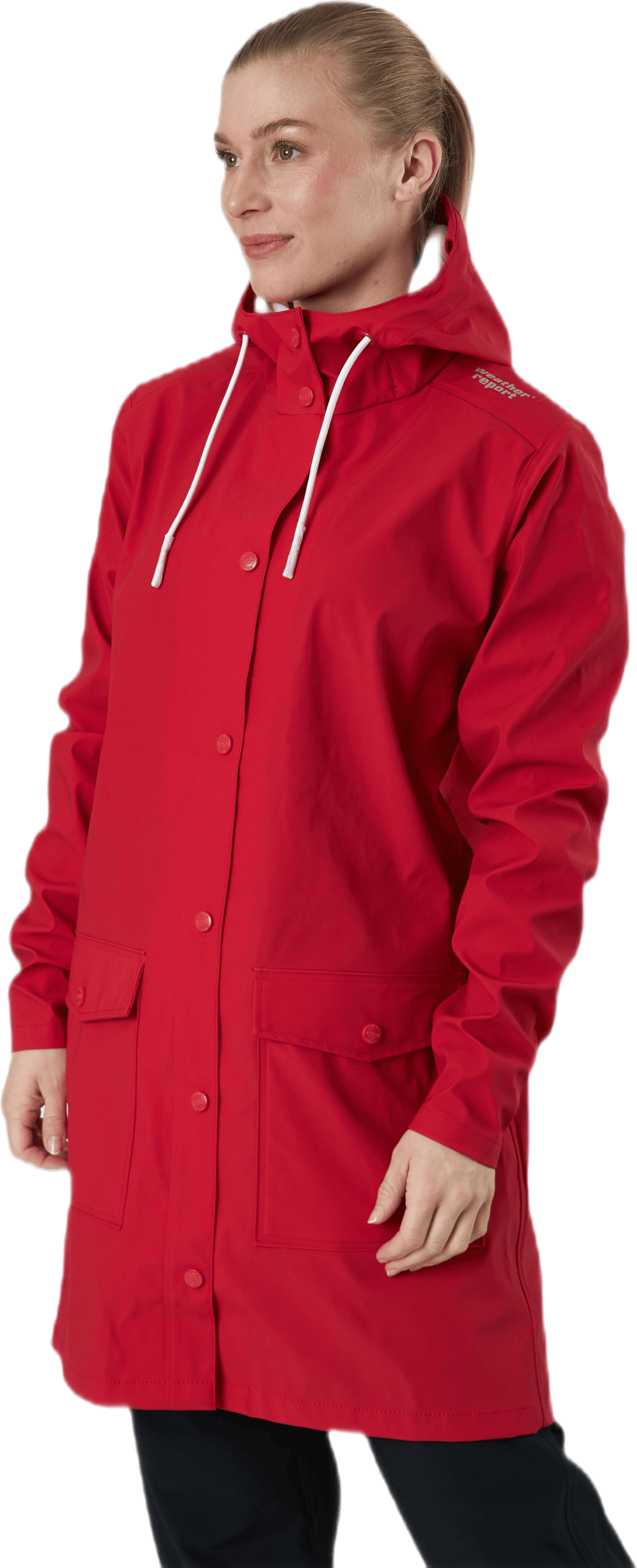 Tass W Dull PU Jacket W-PRO 5000 Red, Female, Apparels, jackets, Red, 36