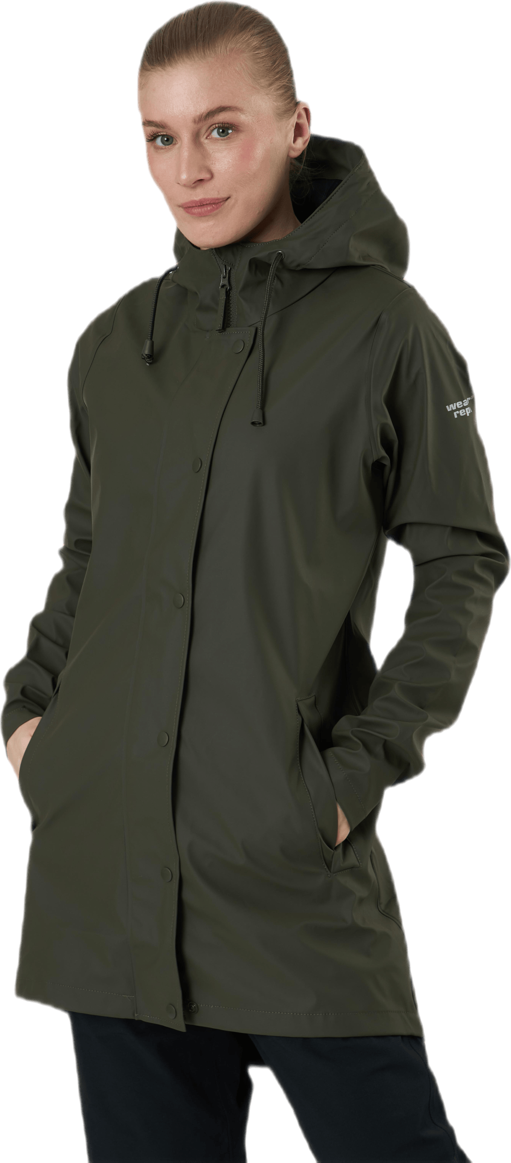 Petra Rain Jacket Green, Female, Klær, jakker, Grønn, 44