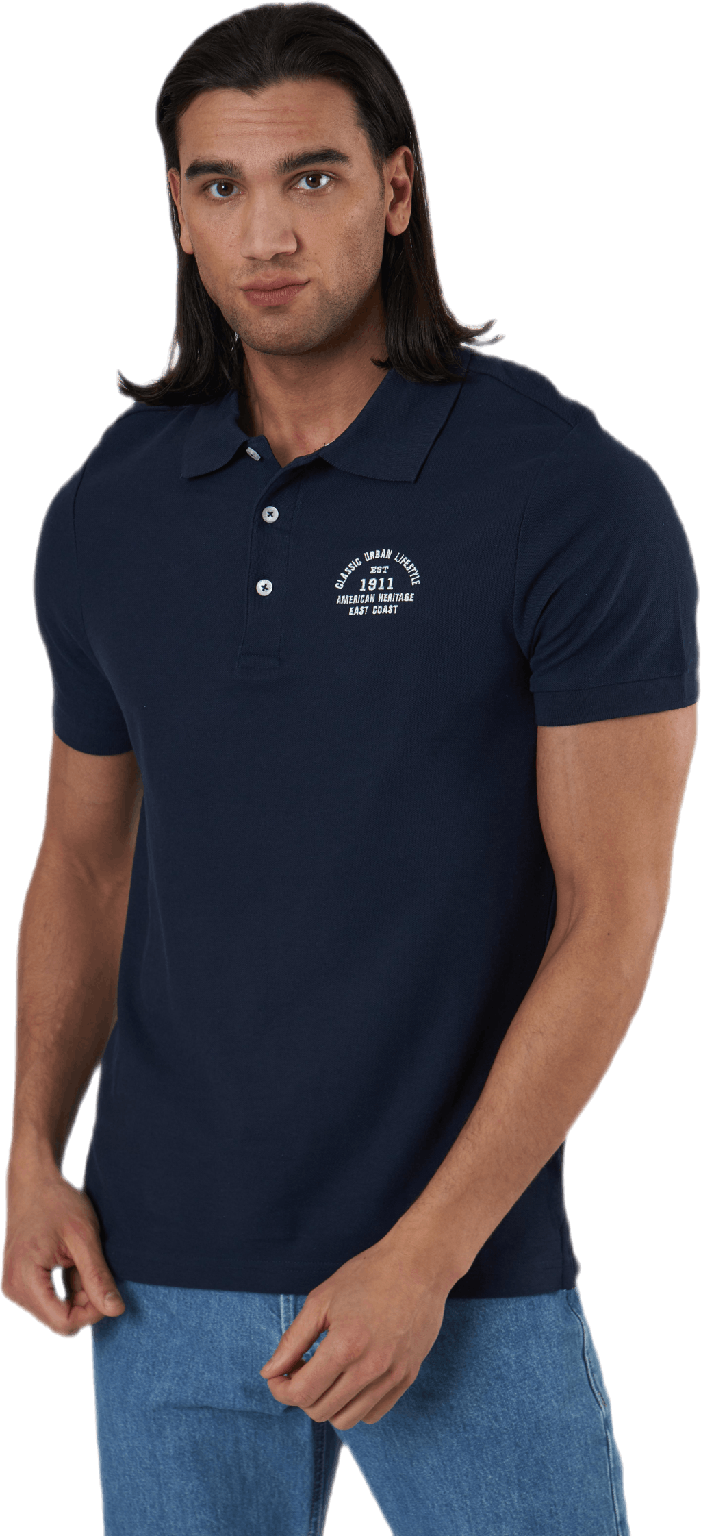 Simon M polo Blue, Male, Apparels, T-shirt, Blue, XXXL