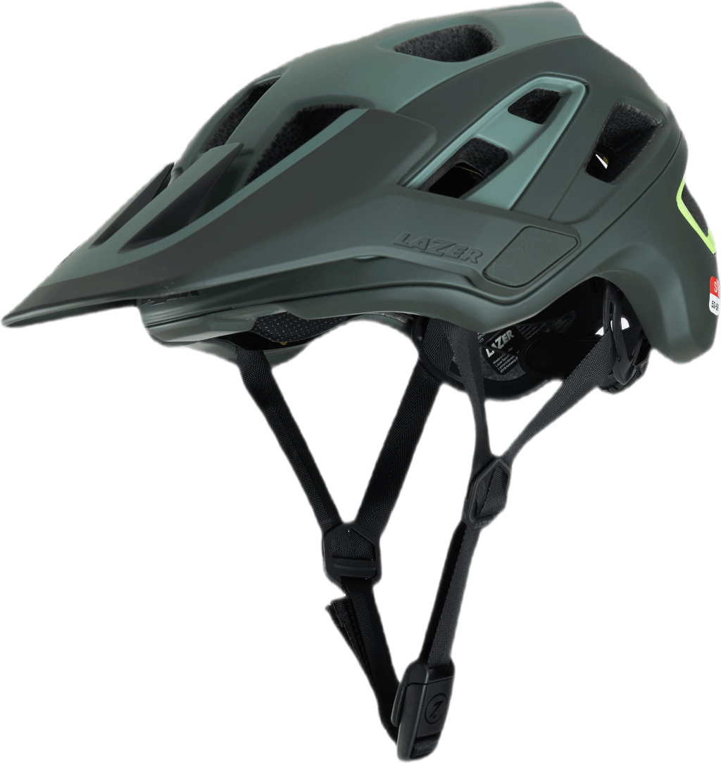 Jackal MIPS Green/Yellow, Unisex, Ekwipunek, Ochrona, Jazda rowerem, Zielony/Żółty, 55-59 cm