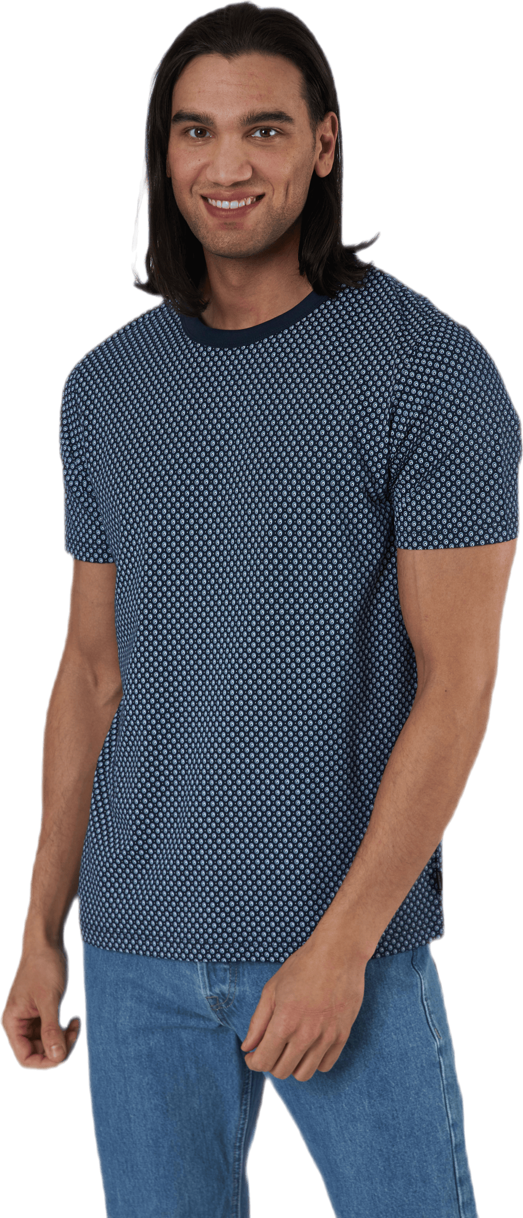 Blackburn Tee Ss Crew Neck Blue