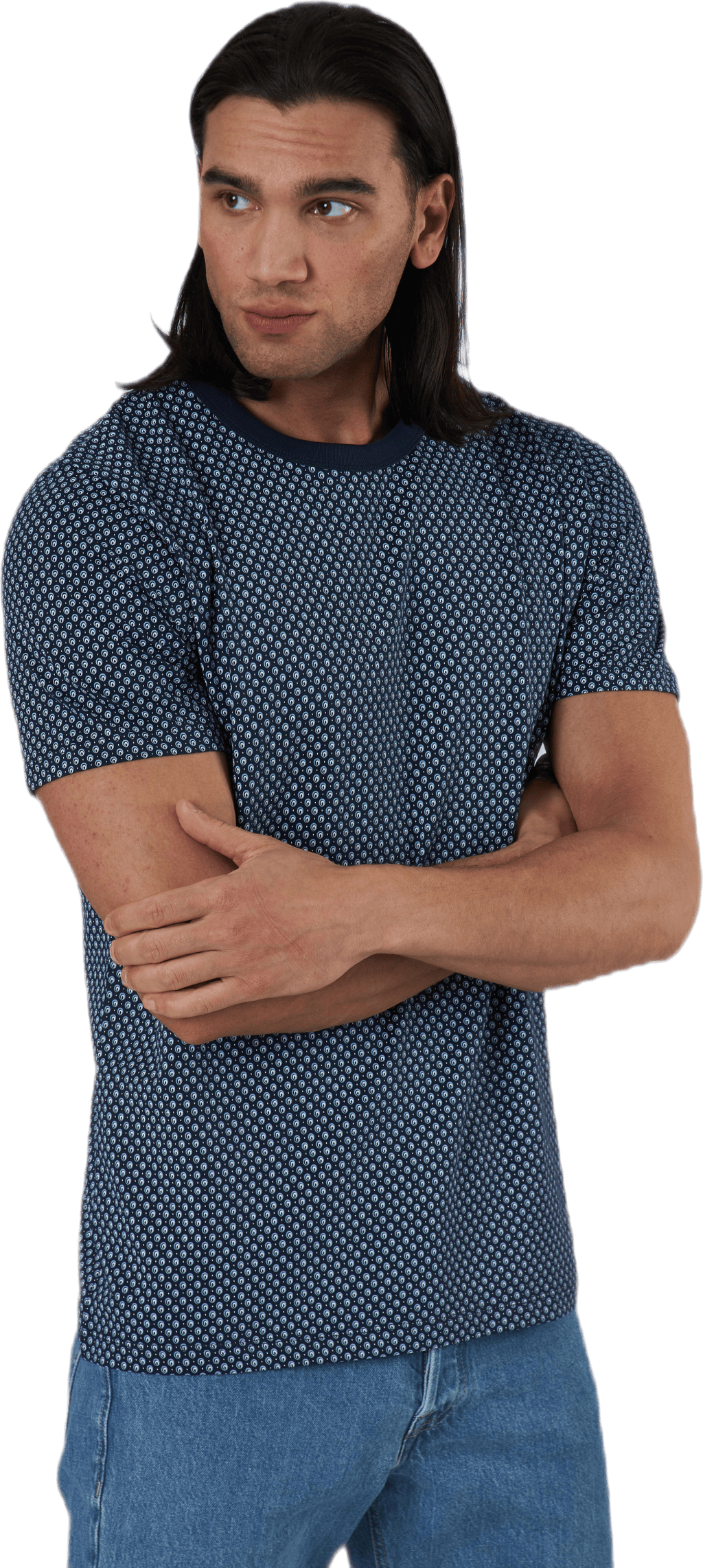 Blackburn Tee Ss Crew Neck Blue - Bild 2