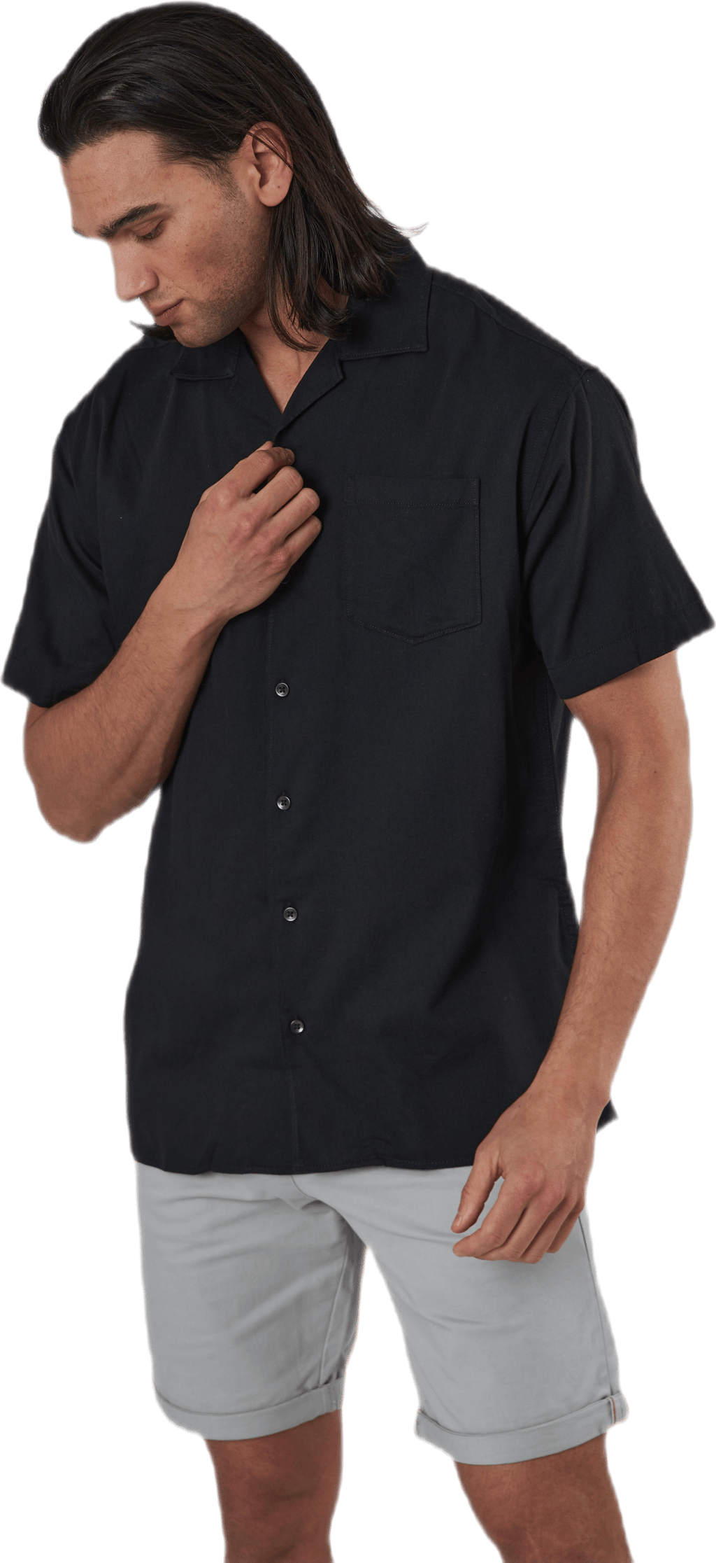 Alec Shirt Ss Grey - Bild 2