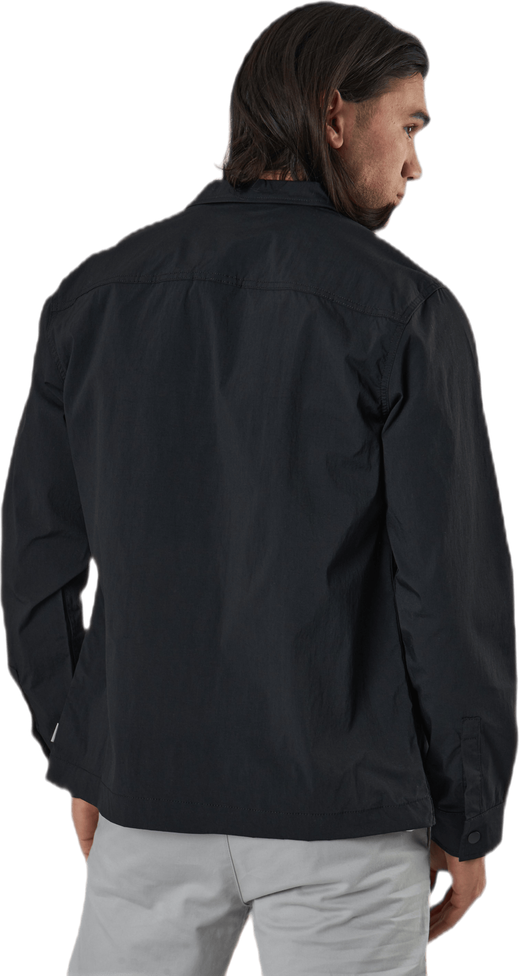 Gordon Tripple Shirt Ls Black - Bild 3
