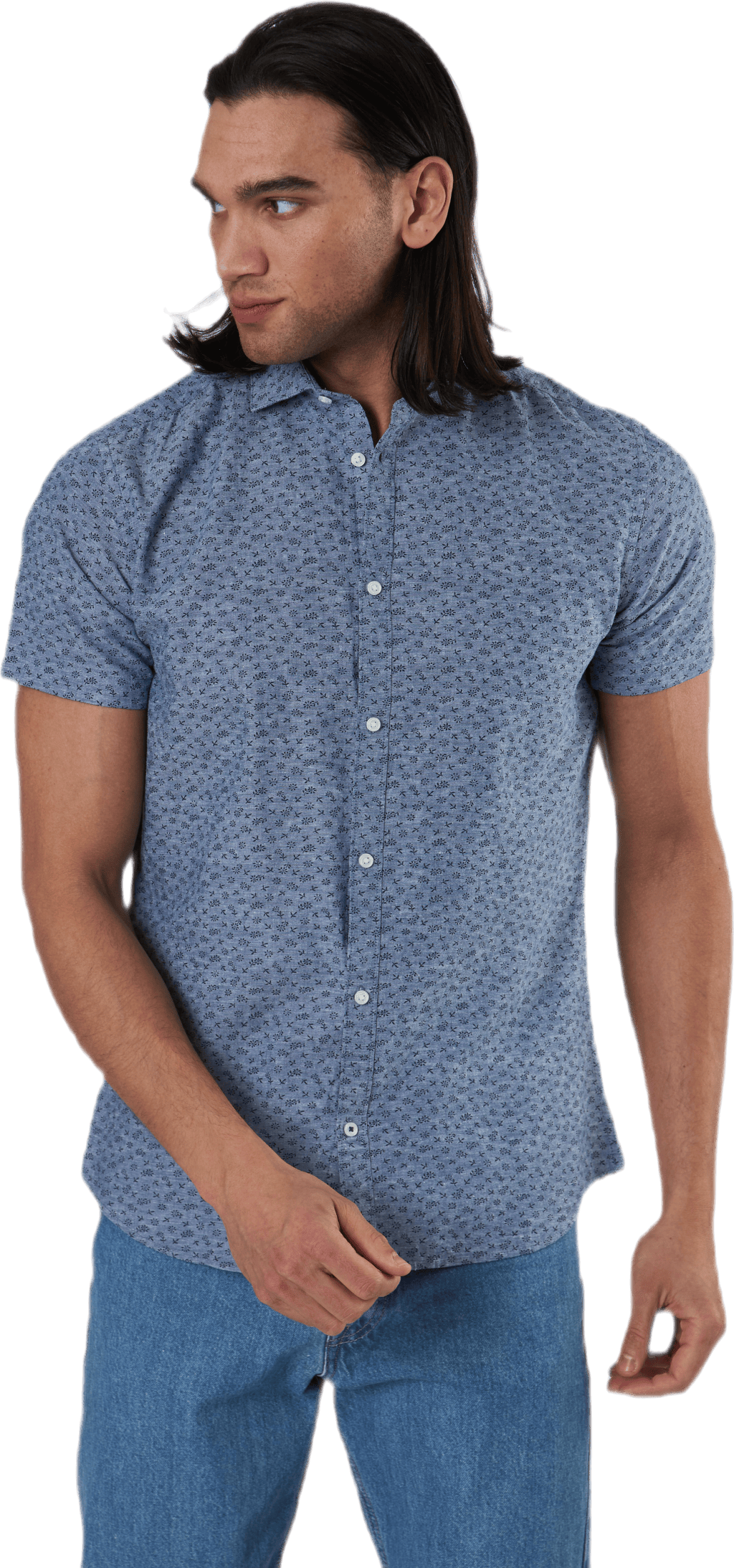 Summer Blackpool Shirt S/S Blue - Bild 2
