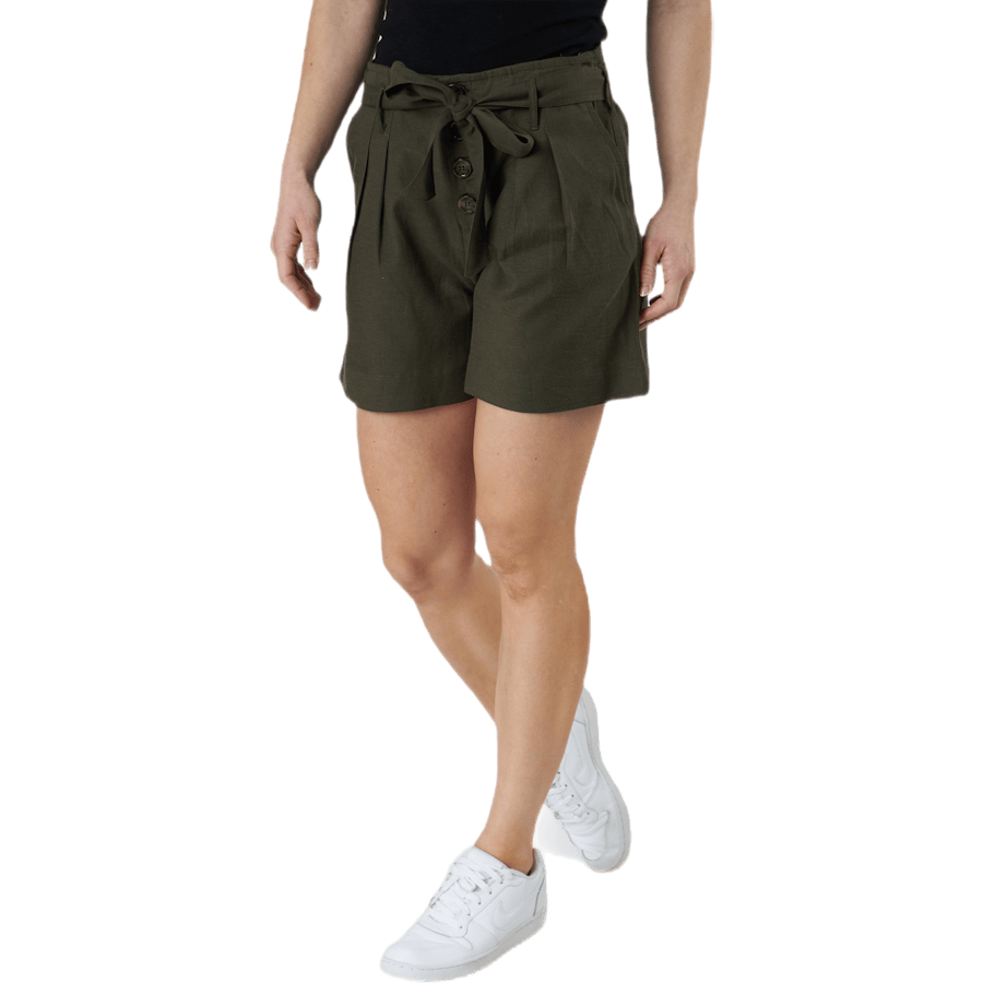 Viva Life Hw Belt Shorts Pnt Green - Bild 2