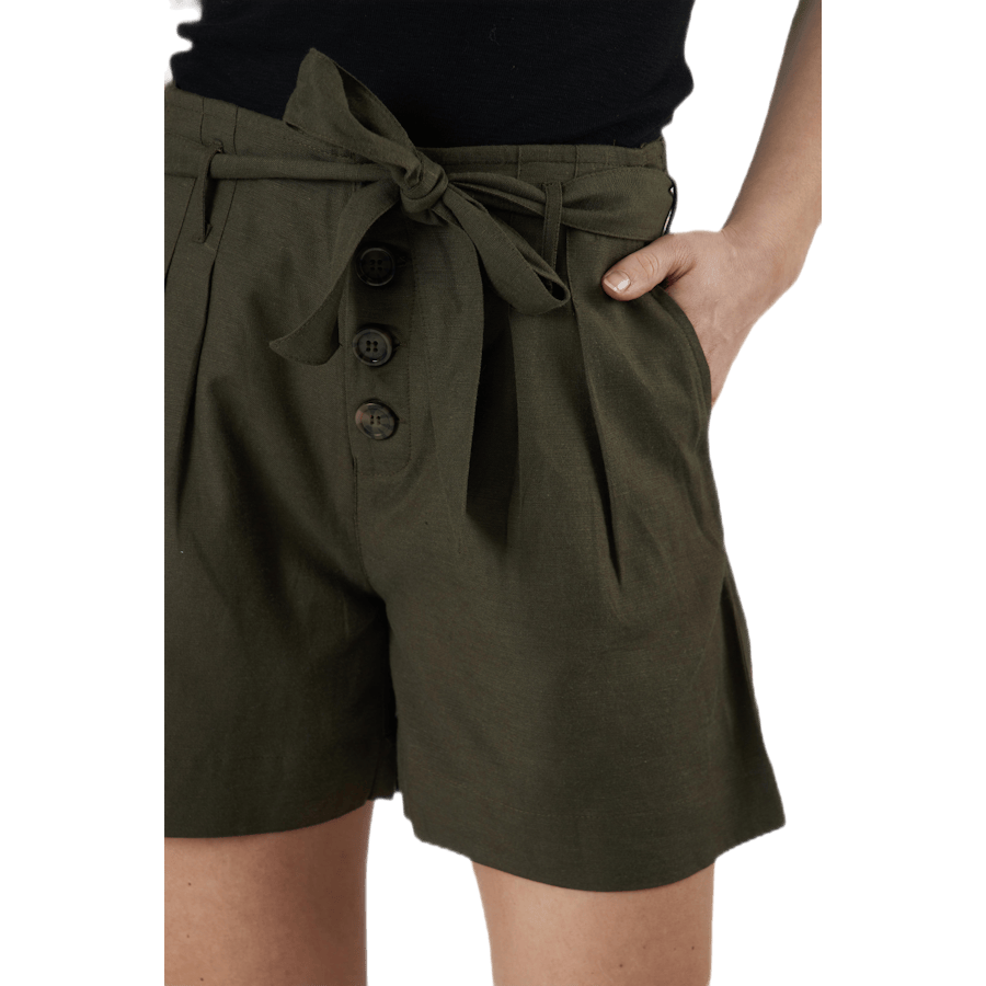 Viva Life Hw Belt Shorts Pnt Green - Bild 4