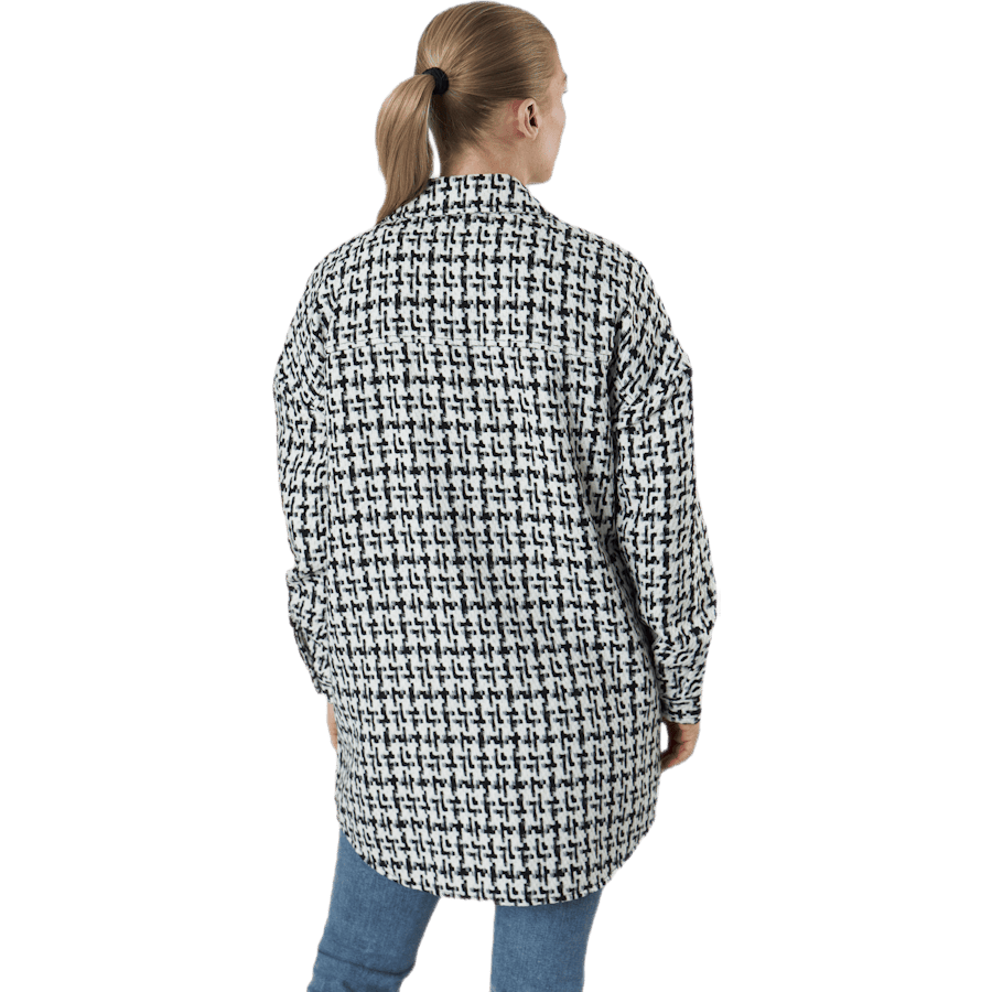 Sally Boucle Shacket Cc Otw White - Bild 3