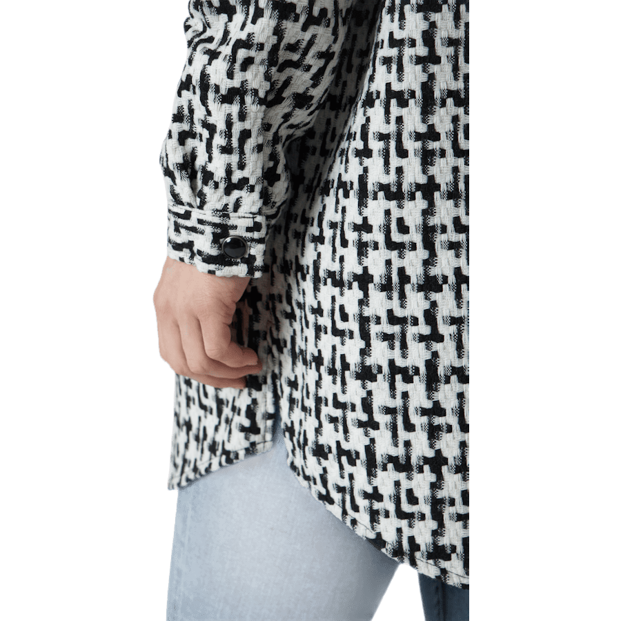 Sally Boucle Shacket Cc Otw White - Bild 5