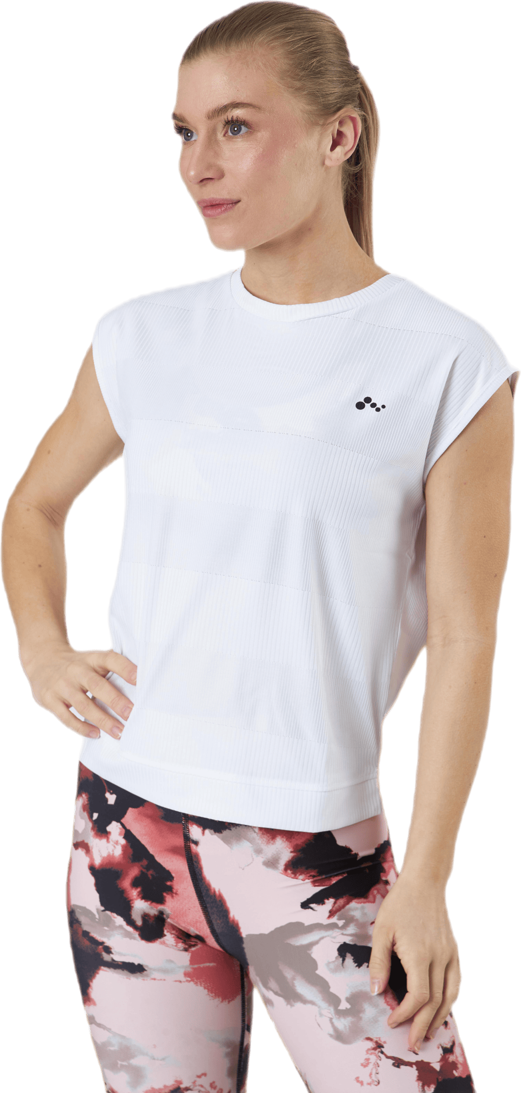 Miria Sl Train Tee White