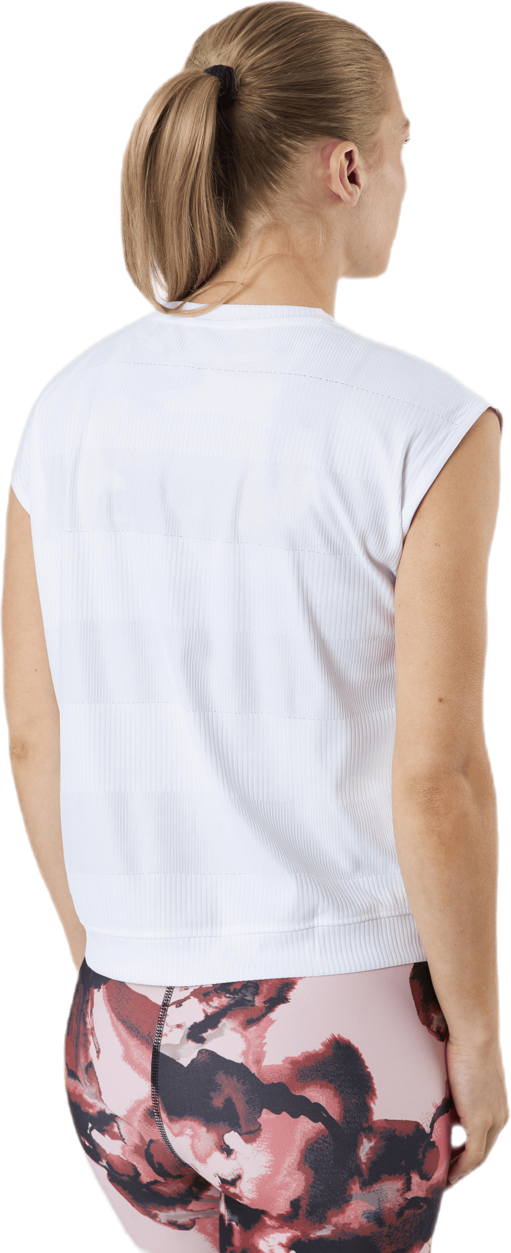 Miria Sl Train Tee White - Bild 3