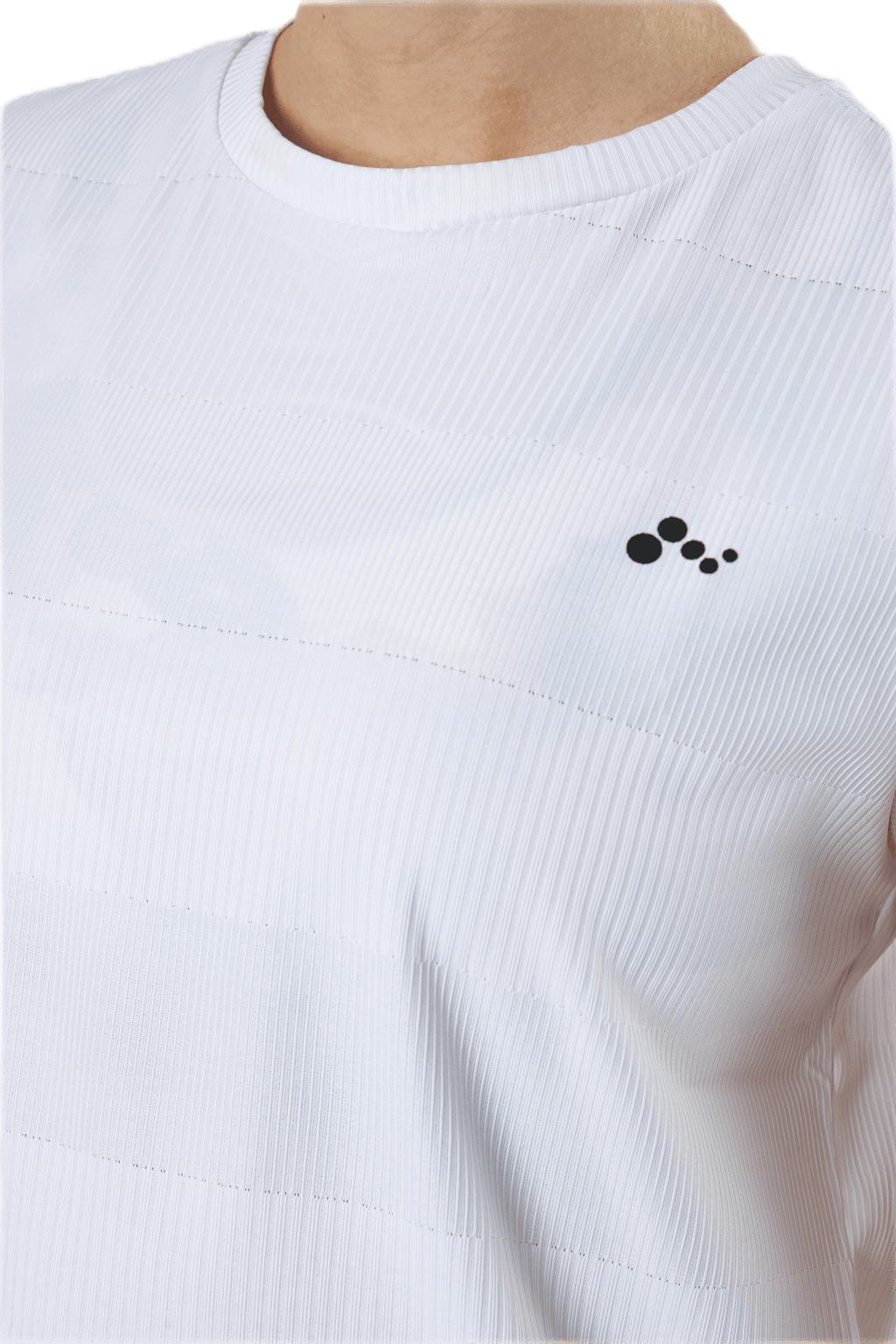 Miria Sl Train Tee White - Bild 4