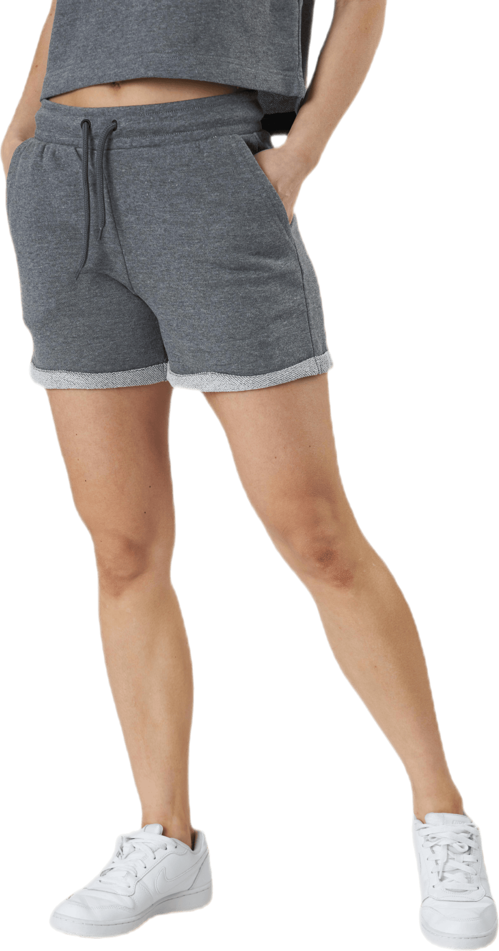 Aretha Jazz Swt Shorts Grey