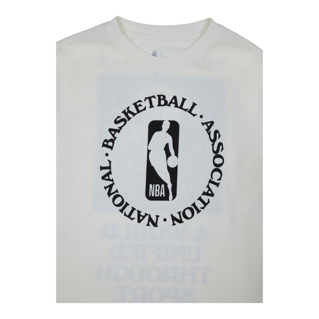 NBA-logo Long-sleeve Tee Pure