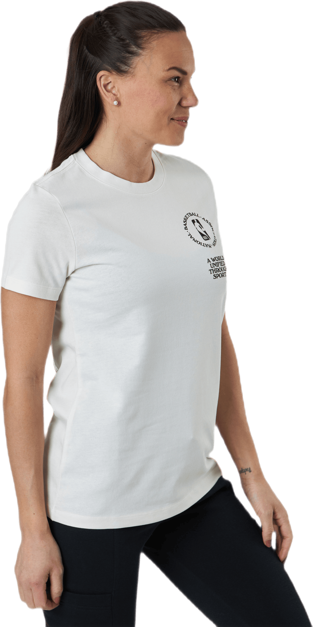 Women's NBA-logo Tee Pure - Bild 2
