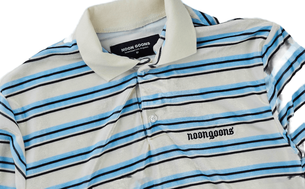 Ventoura Velour Polo Cream Stripe - Bild 2