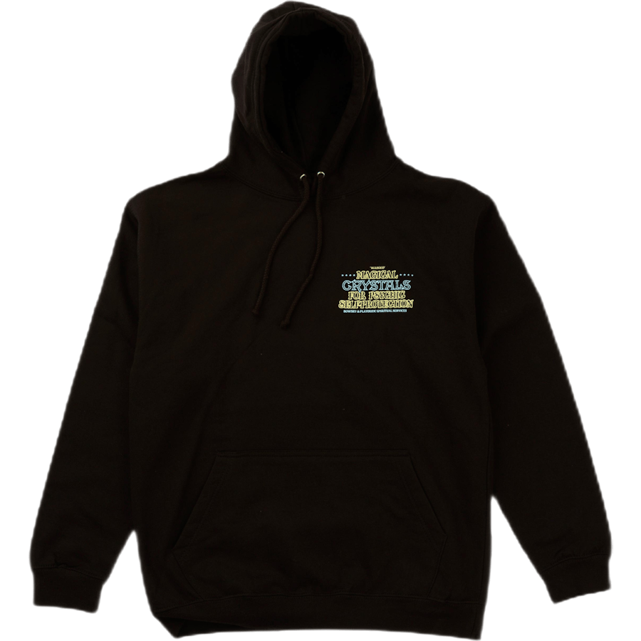 X Bow3ry Crystals Pullover Hoo Black