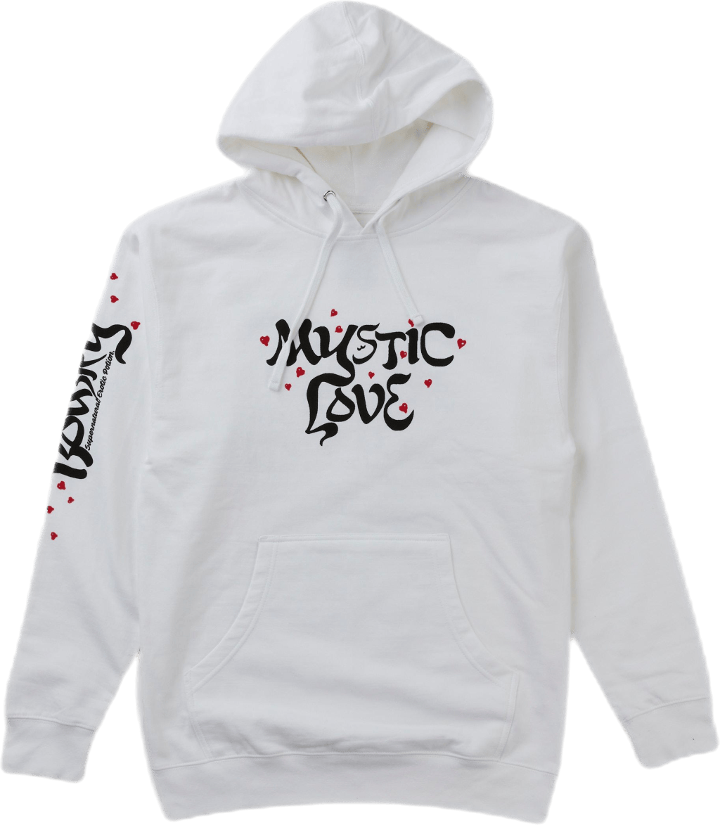 X Bow3ry Mystic Love Pullover  White