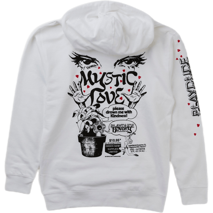 X Bow3ry Mystic Love Pullover White - Bild 3