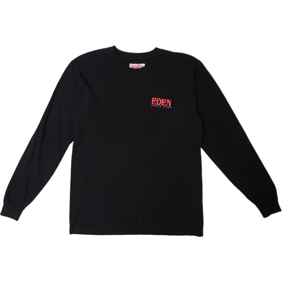 Eden Recycled Longsleeve Black / Red