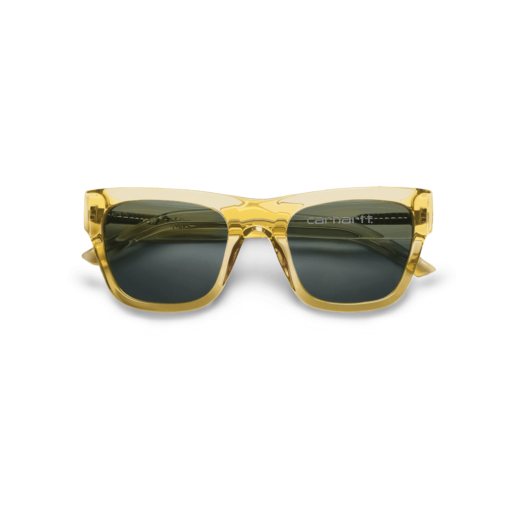 Shane Sunglasses Yellow Translucent / Dark Grey