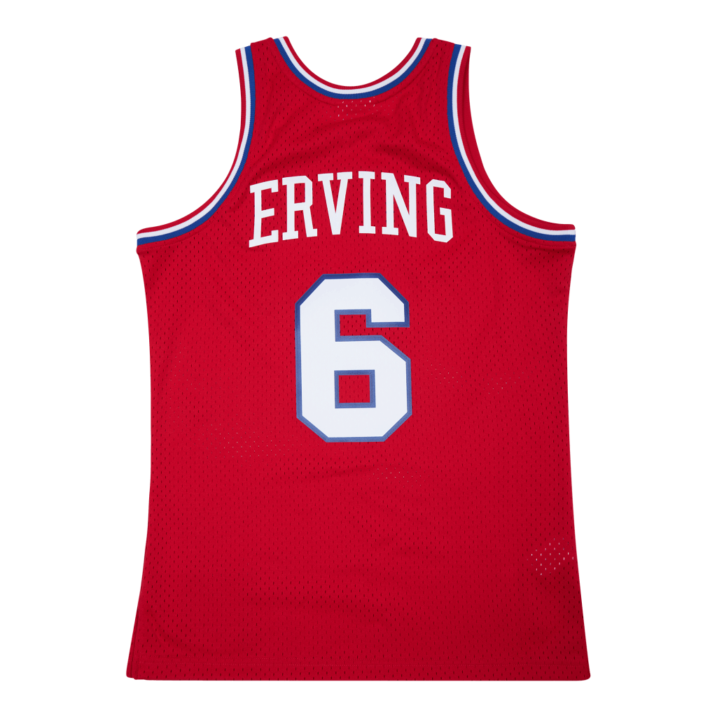 Sixers Swingman Jersey - Julius Ervin Scarlet