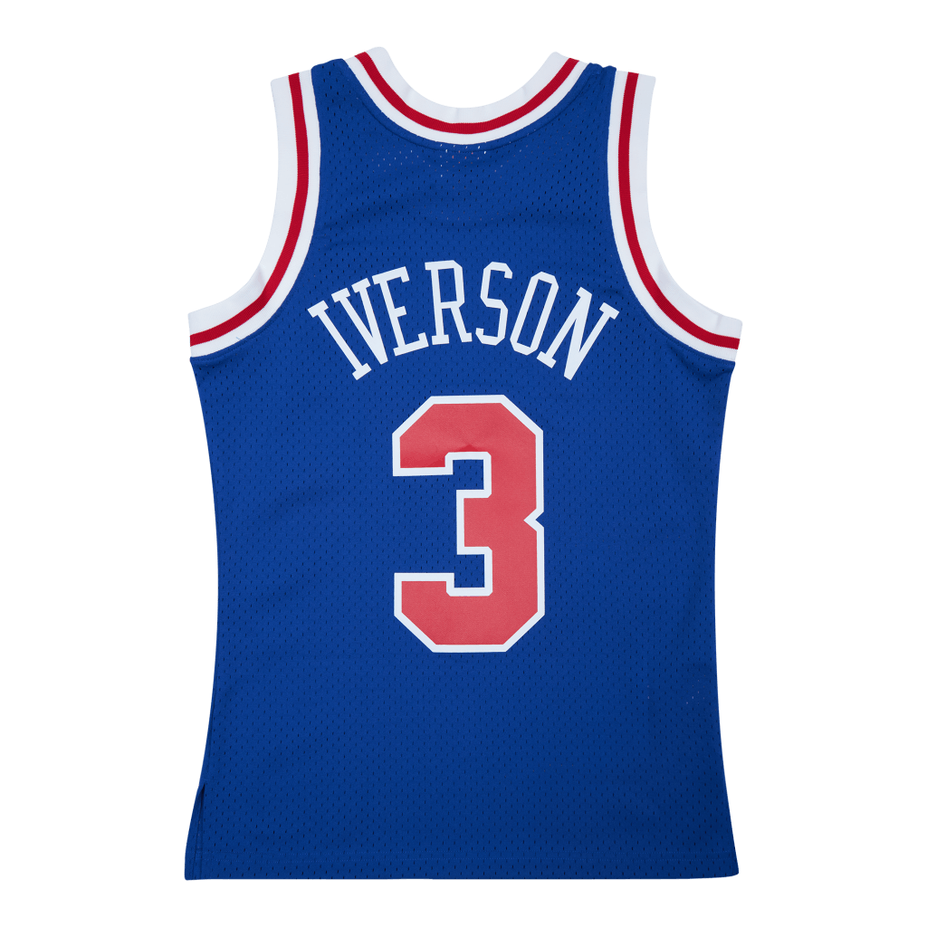 Sixers 96-97 Swingman Jersey - Allen Iverson
