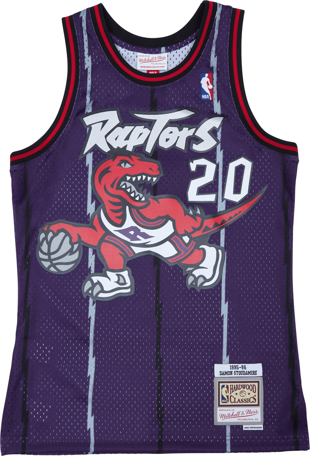 Raptors Road 95-96 Swingman Jersey - Damon Stoudamire