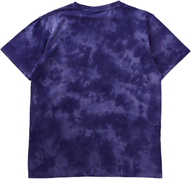 One Point Tee Tie Dye Purple