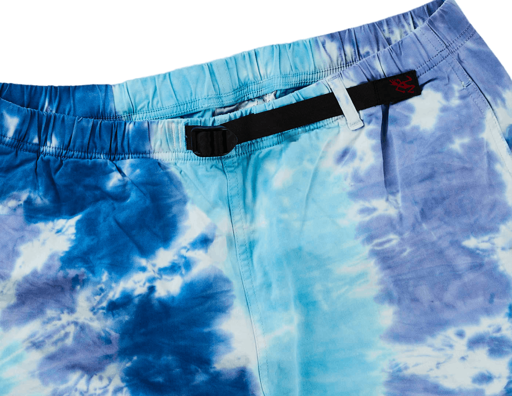 Tie Dye G-shorts Blue Psychedelic