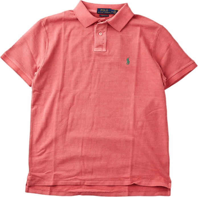 Custom Slim Fit Mesh Polo Shirt