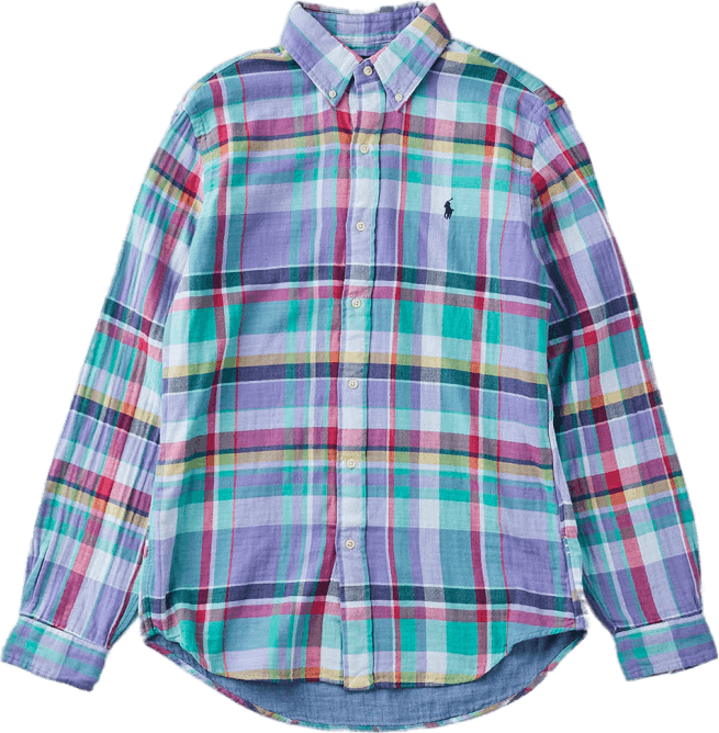 Custom Fit Plaid Double-Faced Shirt