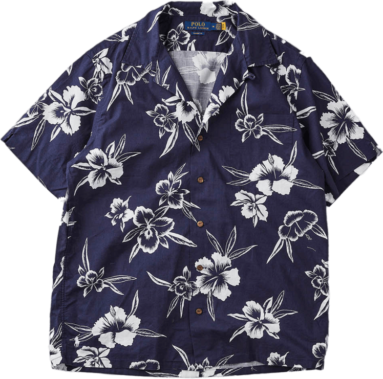 Classic Fit Floral Camp Shirt