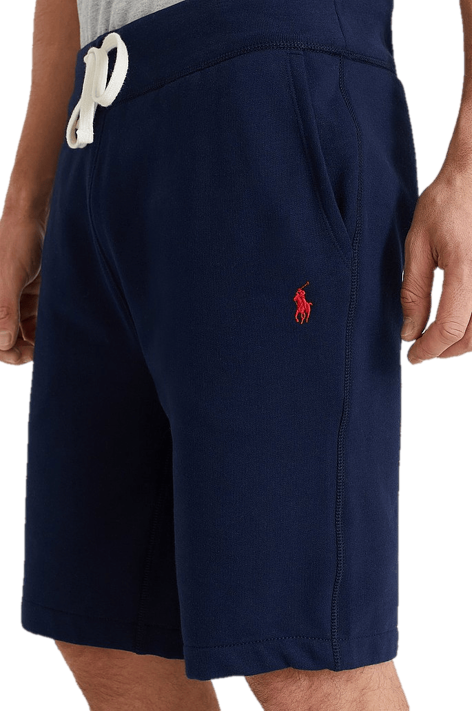 9.5-Inch The RL Fleece Short Cruise Navy, Male, Apparels, Bottoms, Purple, L